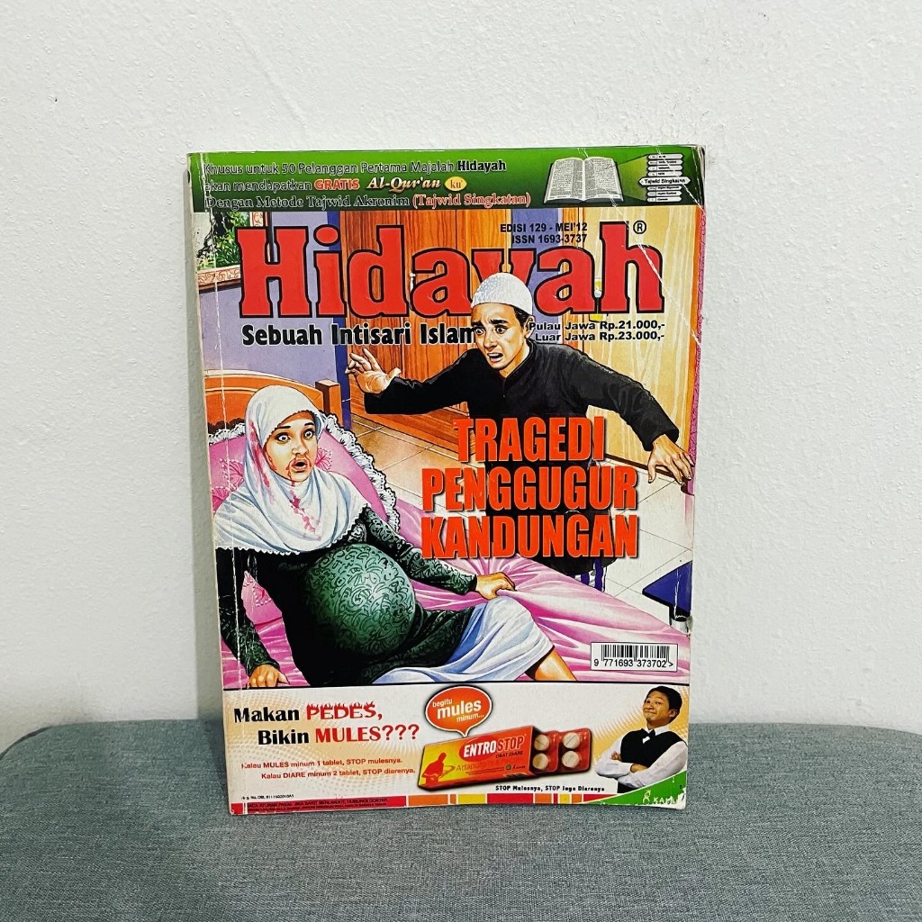 Tragedi Penggugur Kandungan - Majalah Hidayah Edisi 129 Mei 2012