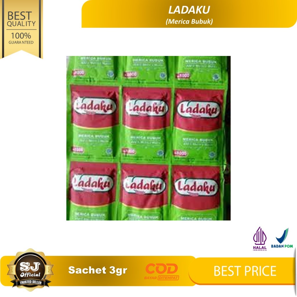 

LADAKU Merica Bubuk Sachet 4gr (Beli Banyak Lebih Murah)