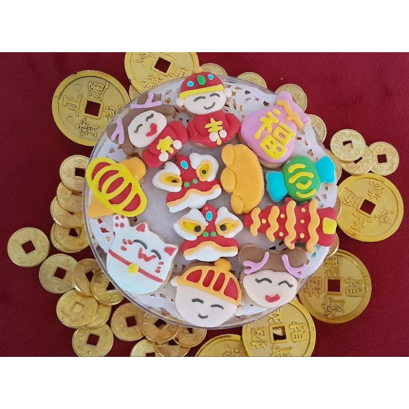 Kue Hias Imlek/Cookies Hias imlek 2024