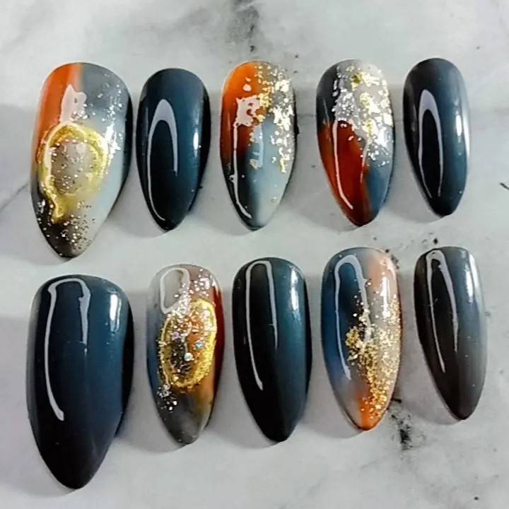 Kuku Palsu Nail Art Premium/Fake Nail Art/Kuku Fashion Cantik Elegan