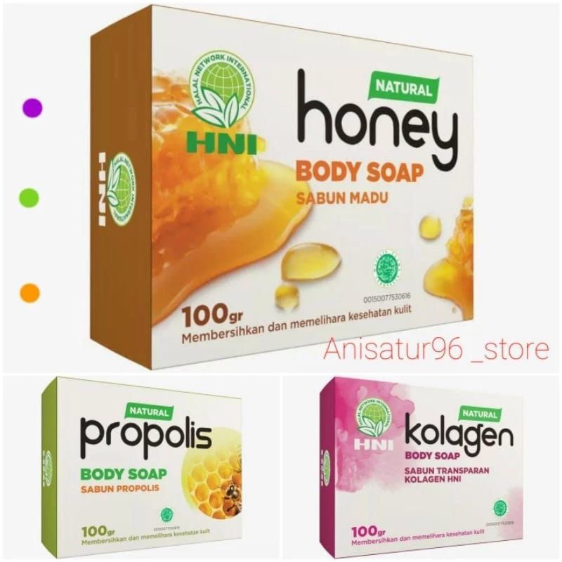 Sabun kolagen/ propolis /madu - original produk HNI HPAI
