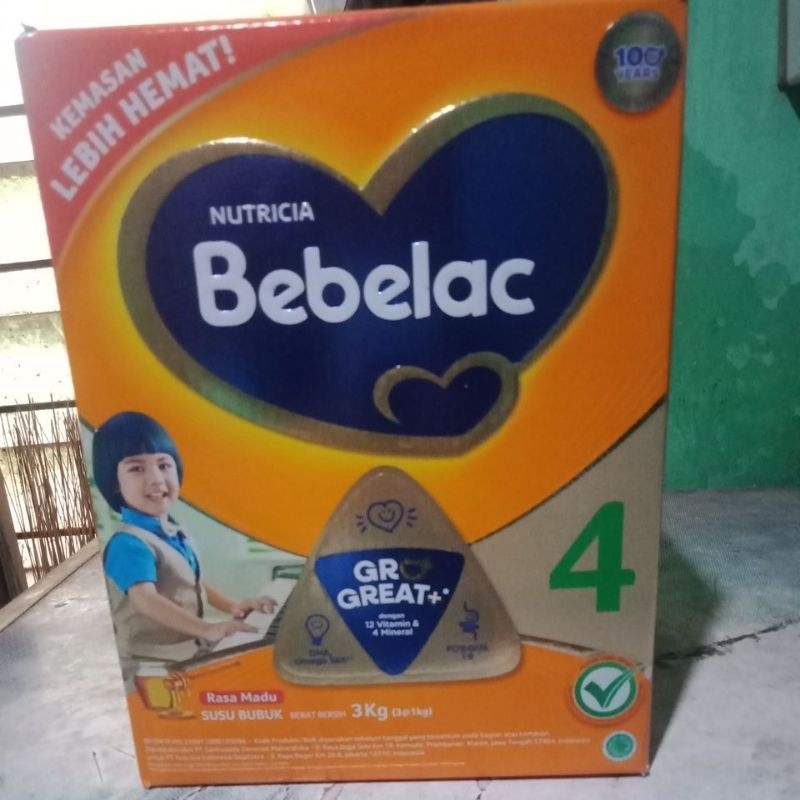 SUSU BEBELAC 4 MADU/VANILA
