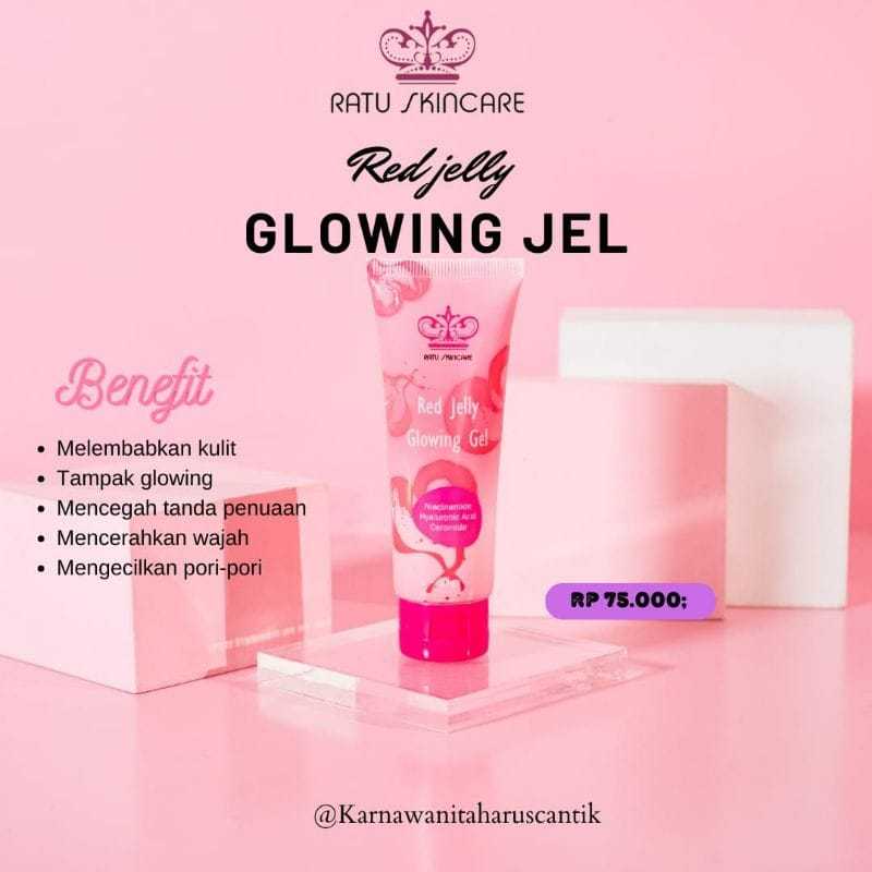 Red Jelly Glowing Gell Ratu Skincare