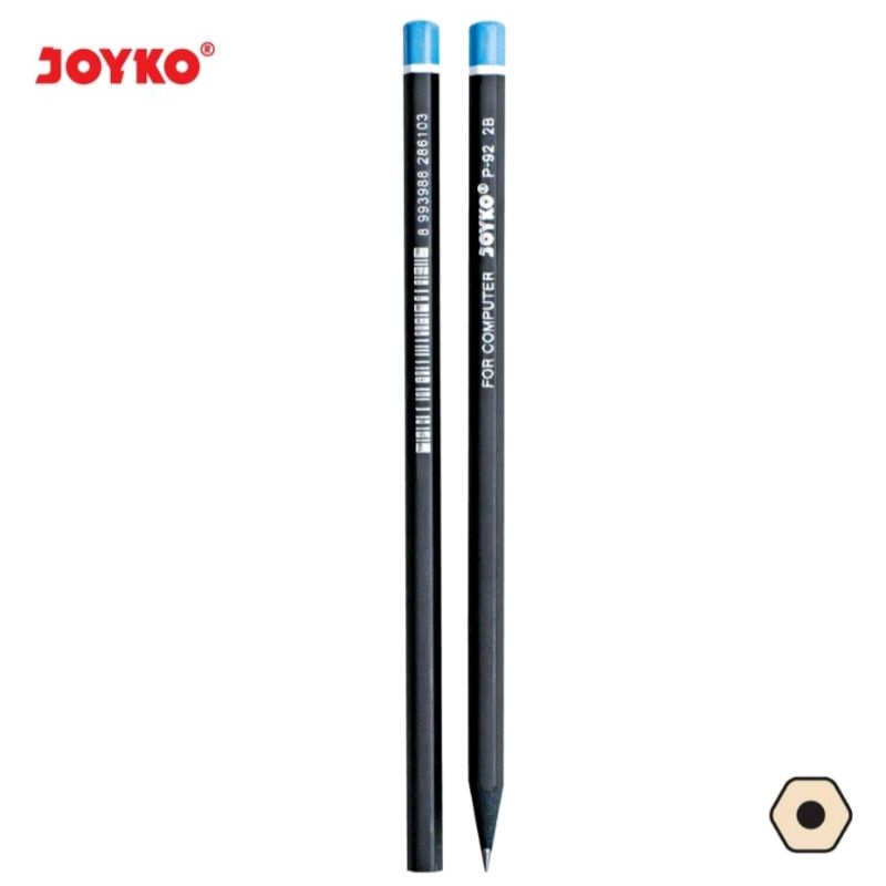 

(1PCS) Pensil Joyko P-92 Pencil 2B Computer Kualitas Super