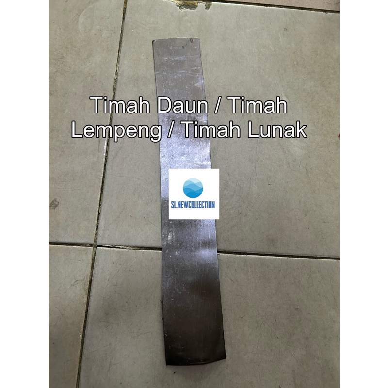 Pemberat Timah Daun Warna Hitam // HARGA 1 LEMBAR TIMAH