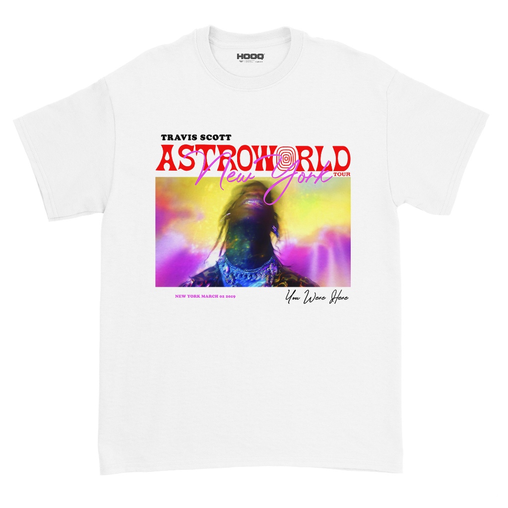 KAOS BAND TRAVIS SCOTT NEW YORK ASTROWORLD TOUR / MUSIC MERCH / UNISEX / COD