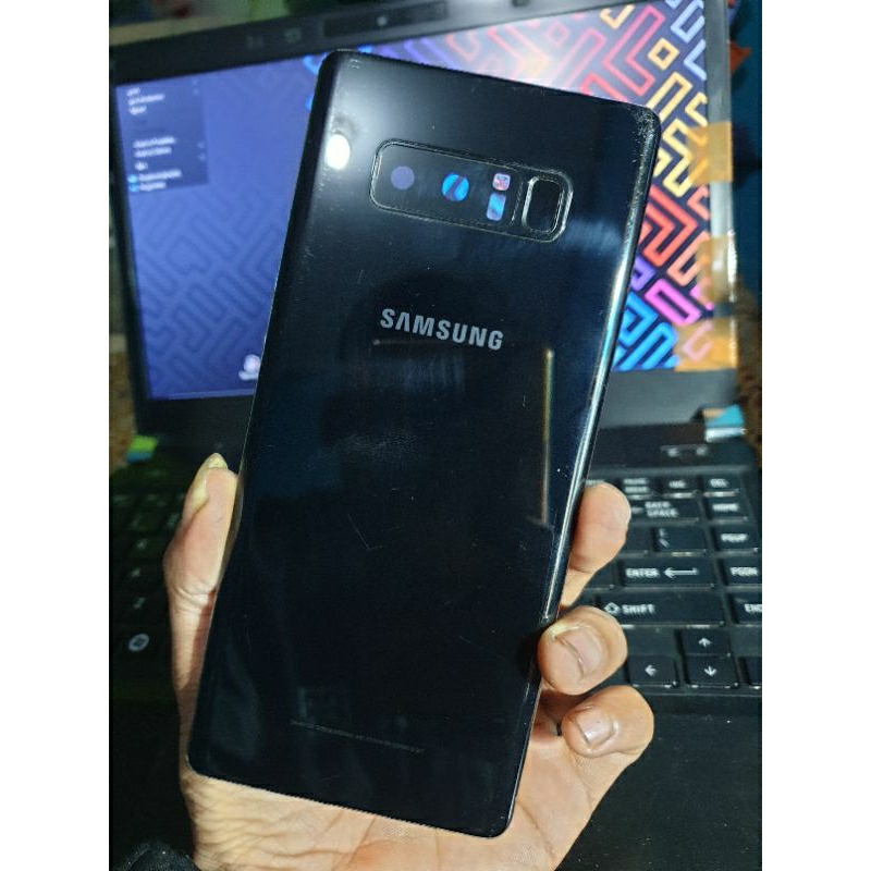 Backdoor Fingerprint SAMSUNG NOTE 8 Ori Copotan