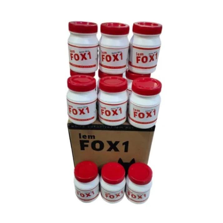 

Lem FOX 1 Lem Putih Lem kayu Lem Kertas PVA Ukuran Botol 150 gr