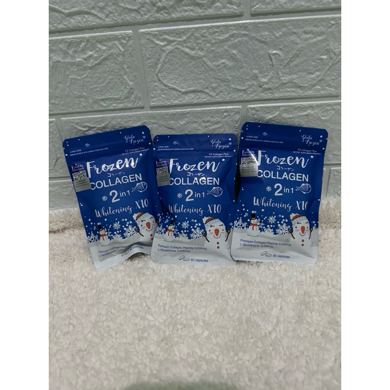 FROZEN Collagen 2 in 1 whitening x 10