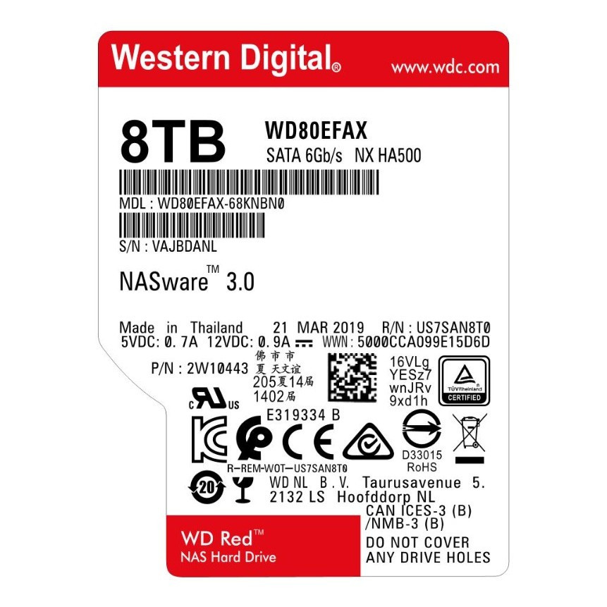 

stiker kromo hardisk wd red buat pc 3,5''