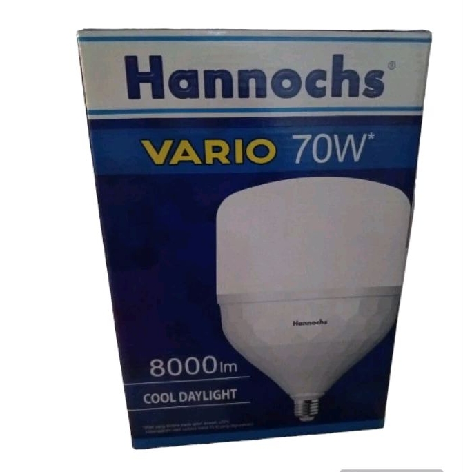Hannochs Lampu LED VARIO 70 WATT jumbo cahaya Putih lampu super besar 70w