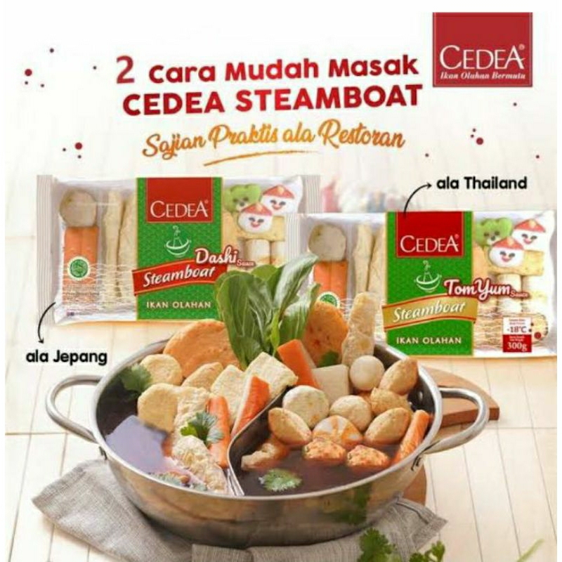 

CEDEA FROZEN FOOD | Steamboat Tomyum 300gr