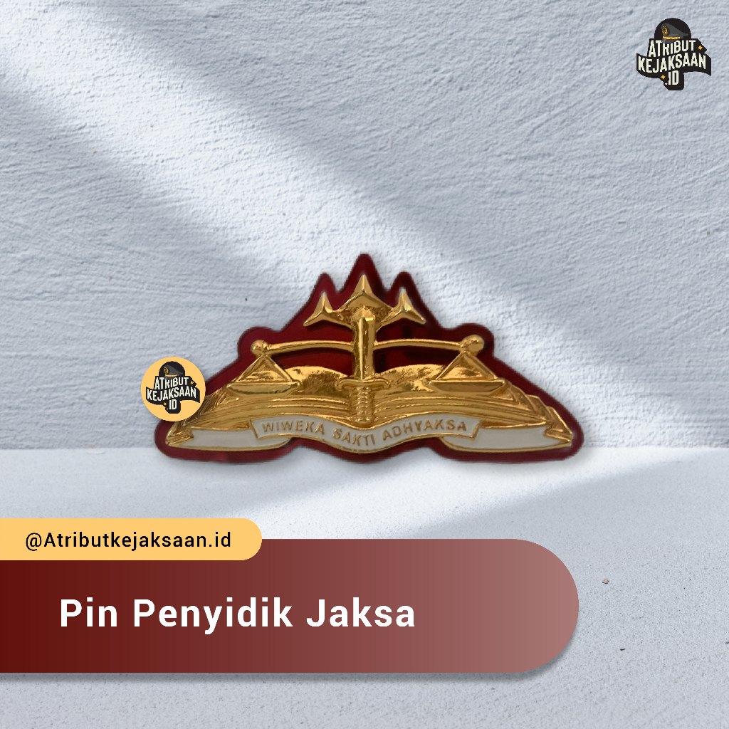 Wing / Pin Penyidik Jaksa Kejaksaan (Atribut Kejaksaan)