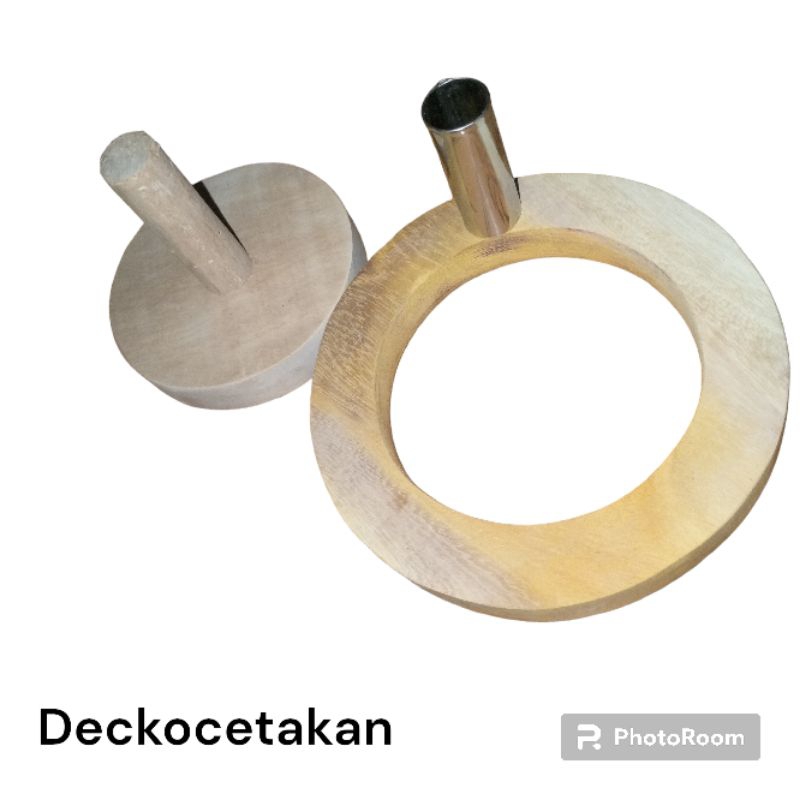 Cetakan DOnat Kayu , Cetakan donat dari kayu pilihan