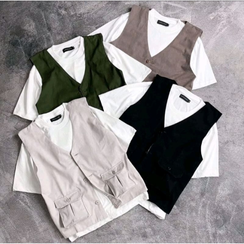 Rompi casual cewe/cowo dewasa millenial