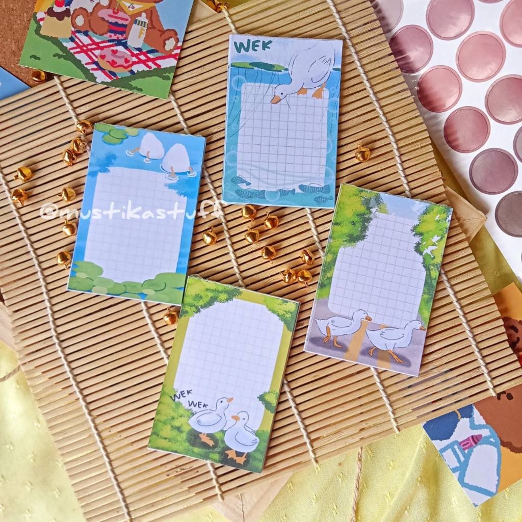 

[Ready] Memopad Bebek Duck meme Costum [by Mustika Stuff]