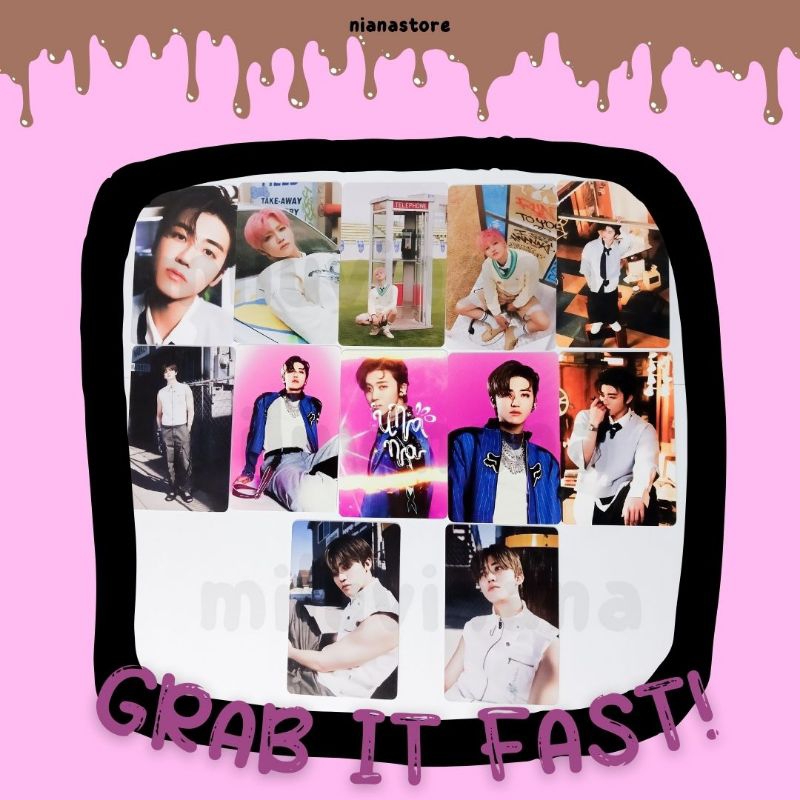 JAEMIN CONCEPT KONSEP QR ISTJ NCT DREAM PC PHOTOCARD POCA OFC OFFICIAL