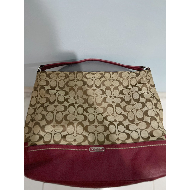 Tas preloved Hobo Coach maroon