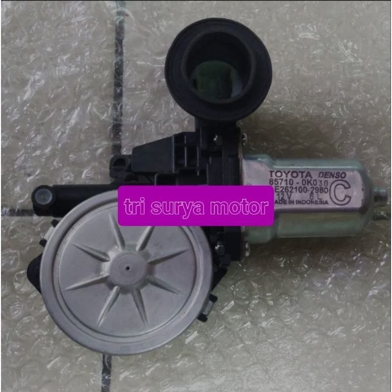 Motor Power Window Dinamo Power Window Depan Kanan Sebelah Supir Innova/Hilux Vigo/Fortuner Otomatis