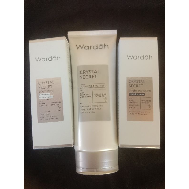 Wardah Crystal Secret (paket mini 3in1)