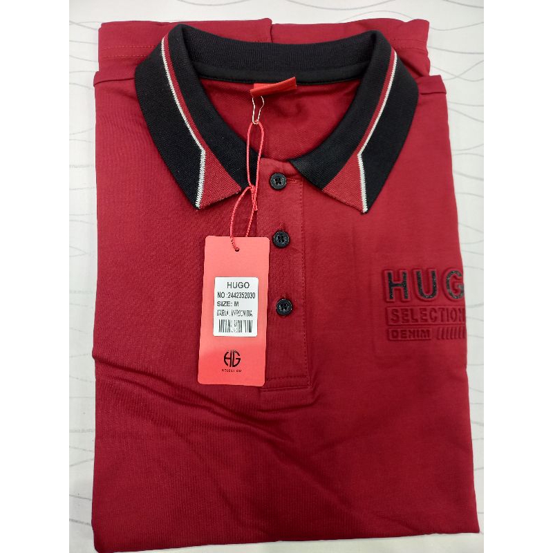 KAOS KRAH PRIA // HUGO SELECTION TEBAL ORIGINAL