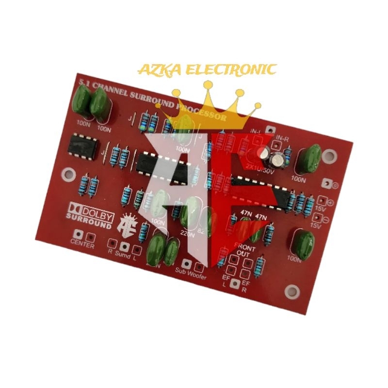 Kit Surround Processor 5.1 Channel Home Theatre