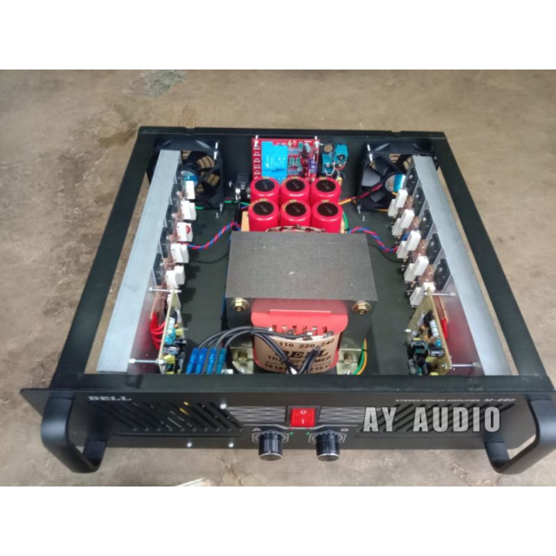 POWER AMPLIFIER RAKITAN 15 amper besar ct 45  (free packing kayu)