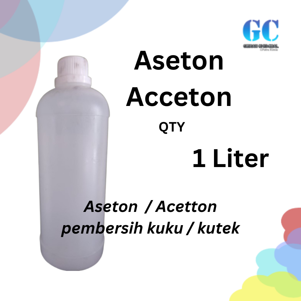 ACETON / ASETON / PEMBERSIH KUKU / 1 LITER