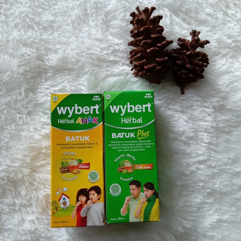 WYBERT | WYBERT HERBAL 60ML | BATUK ANAK DEWASA | BATUK | BATUK BERDAHAK | BATUK HERBAL | BATUK PILE
