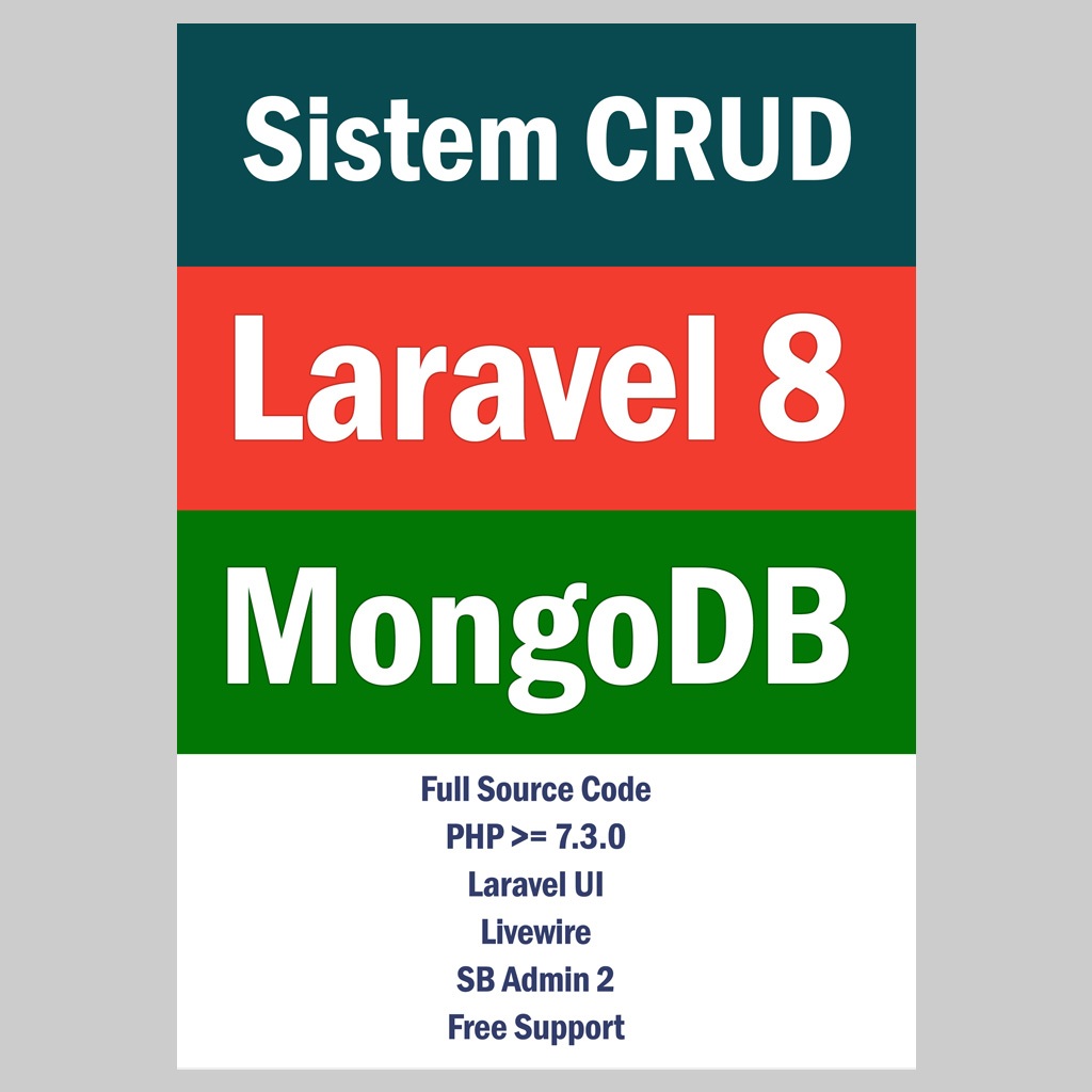 Sistem CRUD Menggunakan Laravel 8 dan Database MongoDB