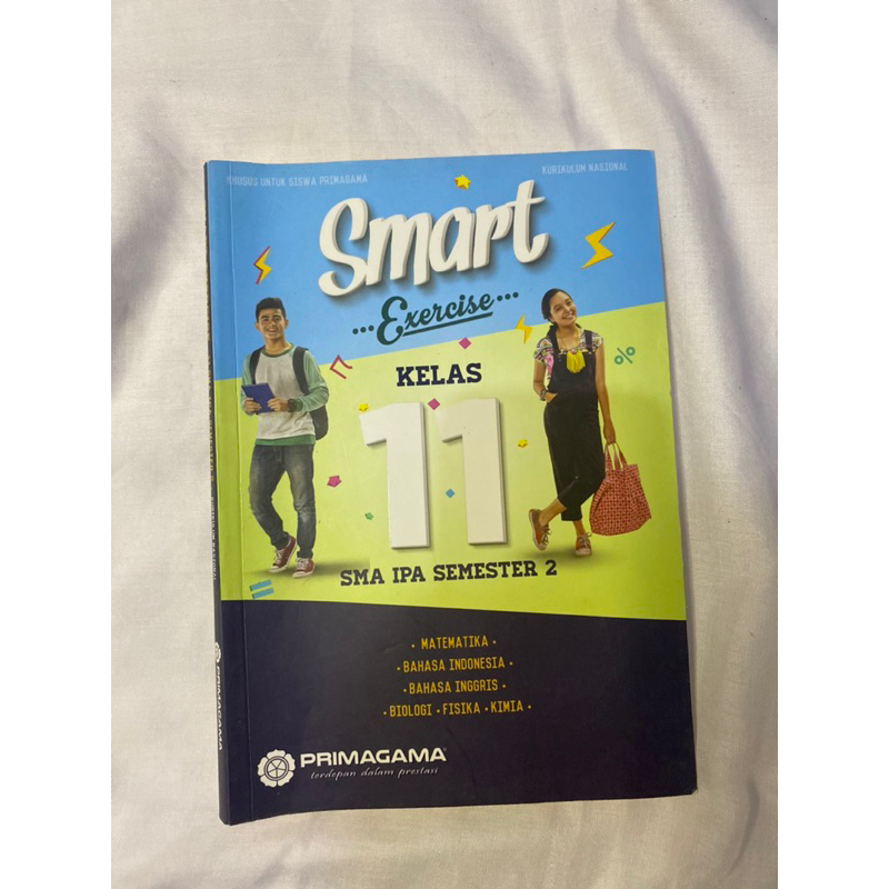 Buku Smart Excercise Primagama SMA IPA Kelas 11 Semester 2