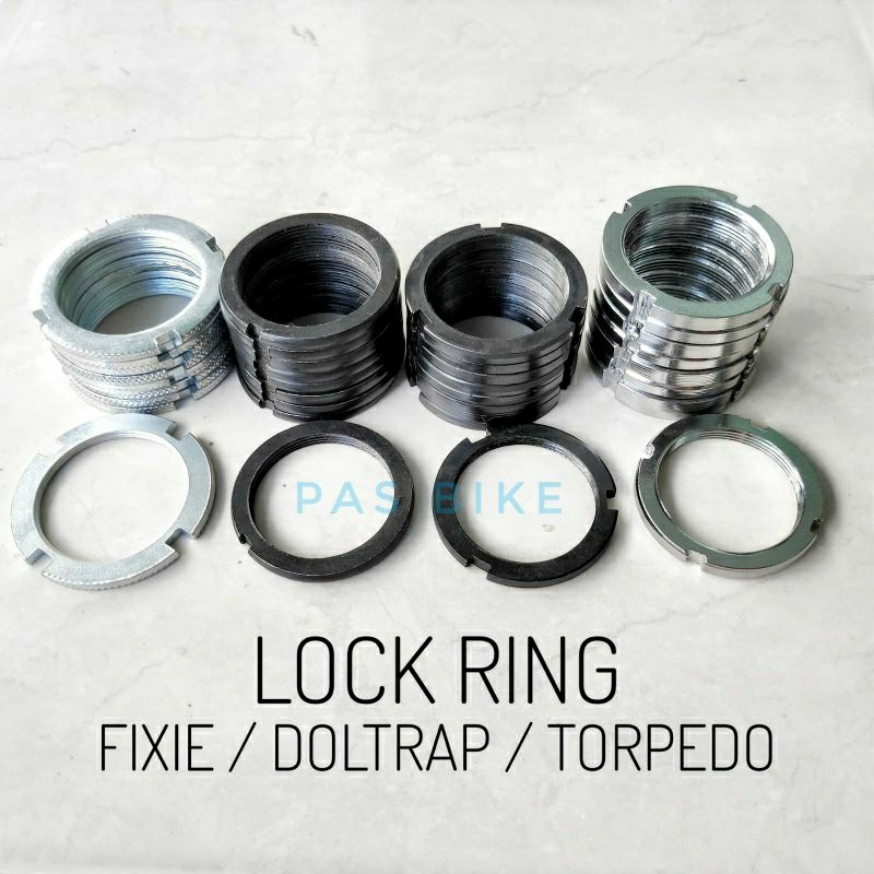 Lock Ring Fixie Doltrap Torpedo Pengunci Gir Cog Sepeda Fixed Gear