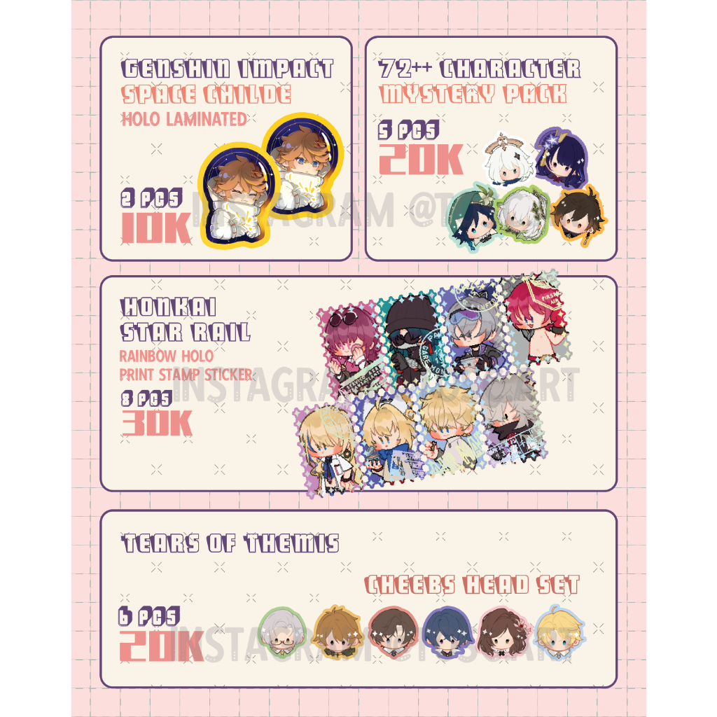 

diecut sticker single / pack genshin Honkai star rail themis kobo kafka blade silverwolf jingyuan luka serval gepard lynx hobbie spiderverse holostar kobo lalamove childe artem marius vyn luke genshin impact aether lumine tondeimo sui feru mukuoda random
