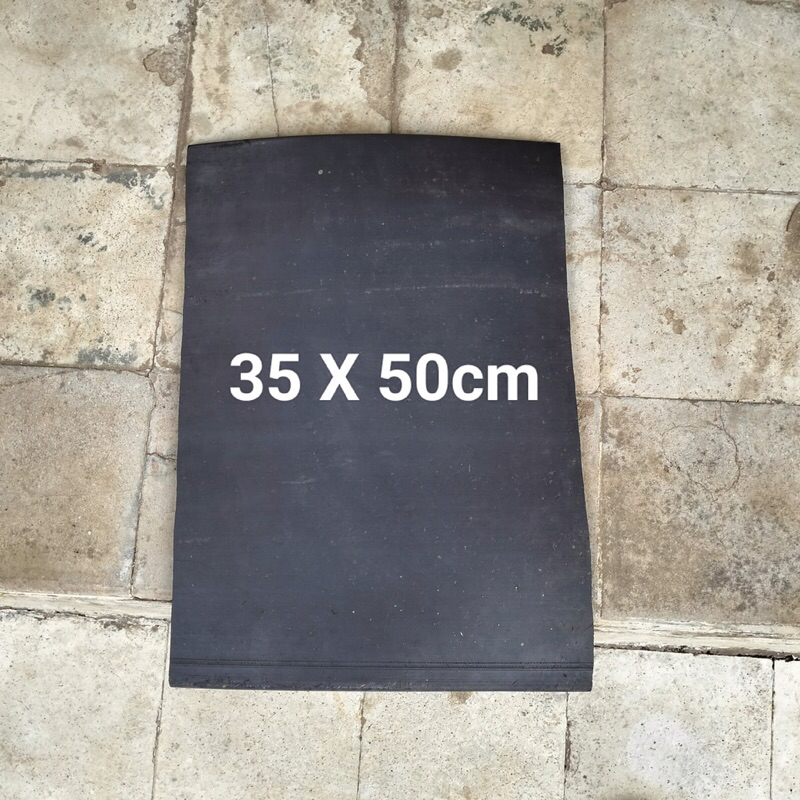 Karpet Mudguard kepet lumpur Truk ukuran 35cm X 50cm