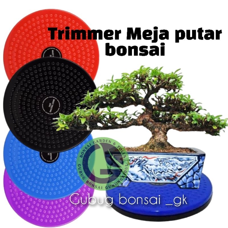 meja bonsai alat putar tremer meja putar bonsai