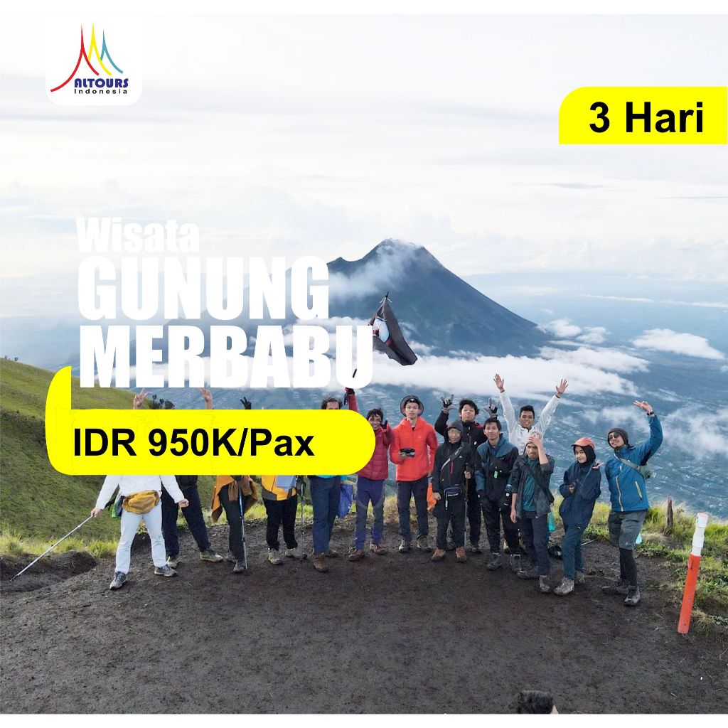 Open Trip Wisata GUNUNG MERBABU 3D bersama ALTOURS TRAVELINDO
