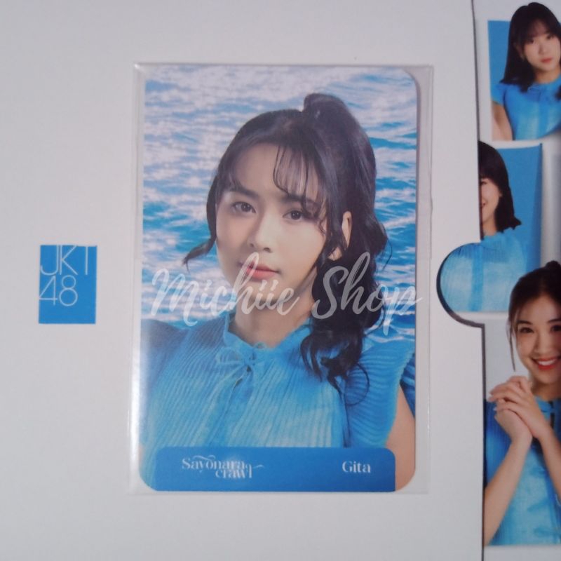 Photocard Sayonara Crawl Gita JKT48 | PC Gita Sayonara Crawl Official