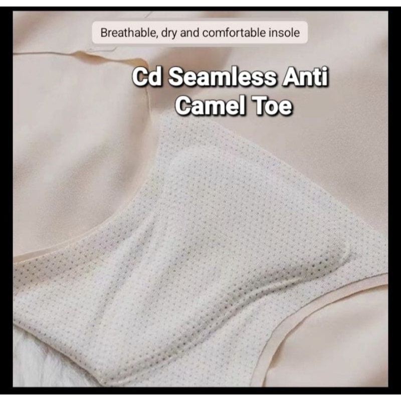 JdF Shop - Cd Seamless Maxi Anti Camel Toe / Celana Dalam Wanita Anti Nyeplak Zero Feel