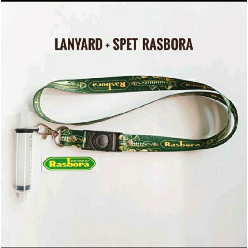 

Lanyard rasbora plus suntikan umpan