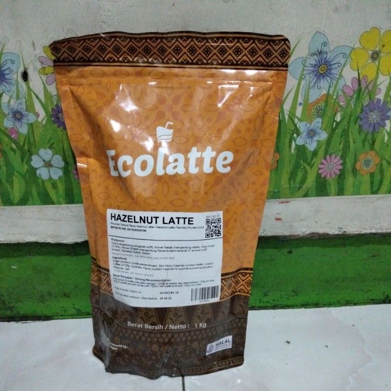 

BUBUK MINUMAN ANEKA RASA ECOLATTE RASA HAZELNUT LATTE (EX CHO' LATTE)