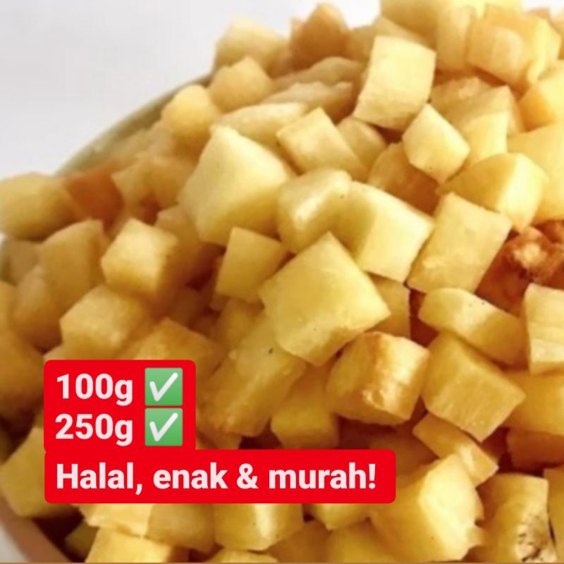 

singkong balok/singkong dadu/snack kiloan termurah