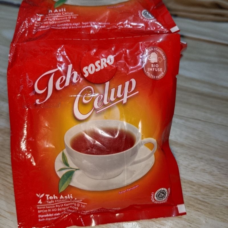 

Teh Celup sosro sachet