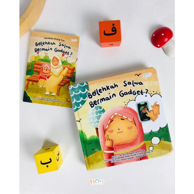 Boardbook anak balita _ Buku boardbook anak _ buku balita _ buku awet _ Boardbook Bolehkah Salwa Ber