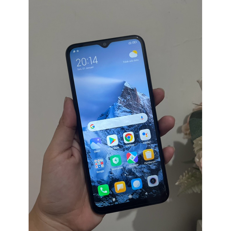 Xiaomi Redmi 10A 4/64GB Second HP Saja (Black)