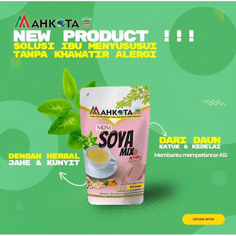 

MOM SOYA MIX BUBUK PRODUKSI CV.REMBUN SUKSES SEJAHTERA _ MAHKOTA