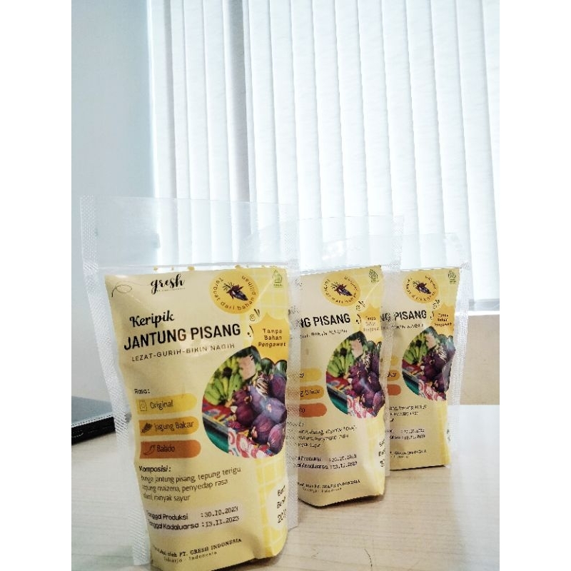 Keripik Jantung Pisang by Gresh