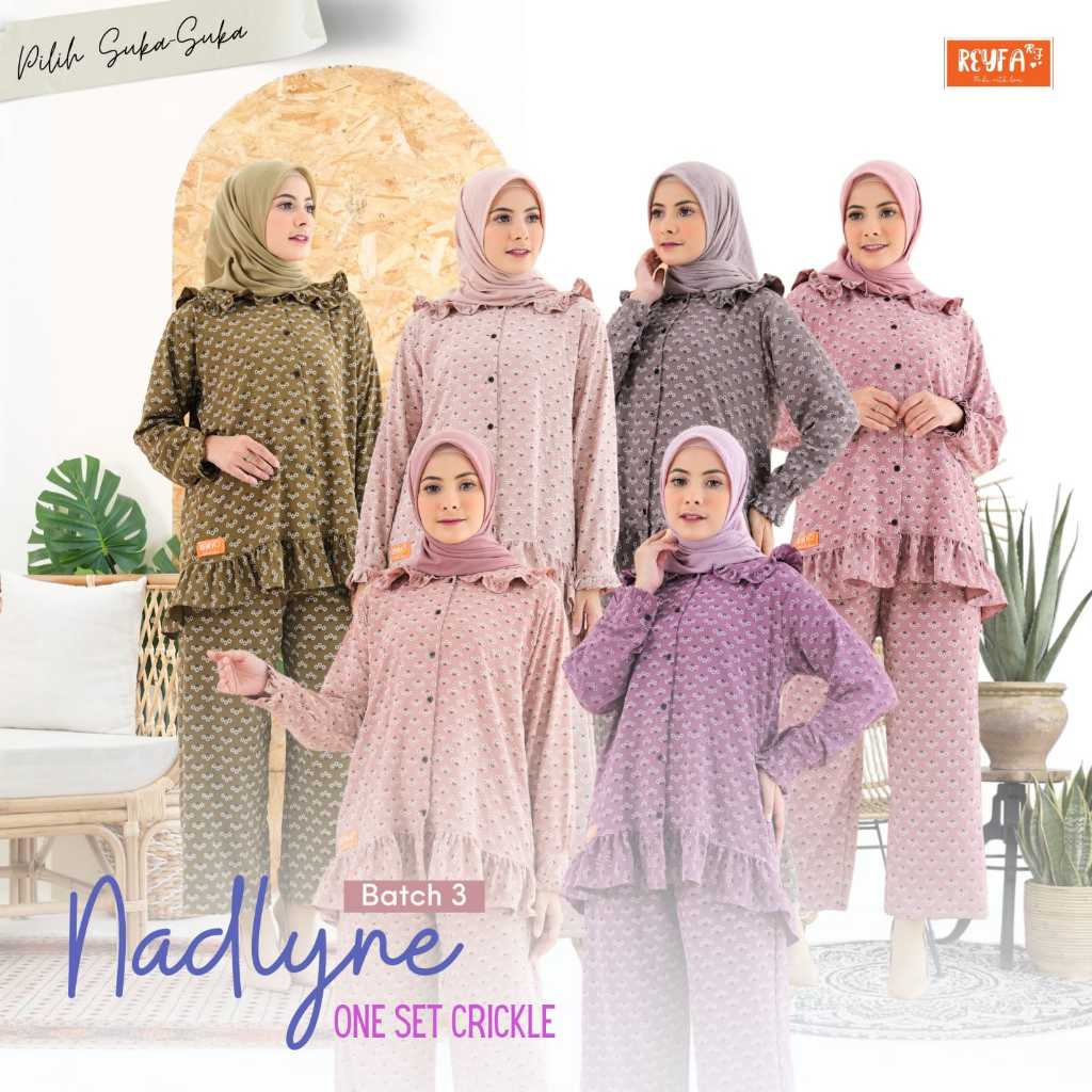 ONE SET DEWASA NADLYNE  CRINKLE MOTIF