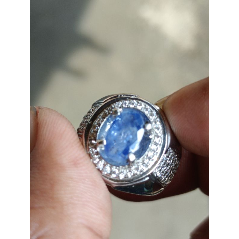 Natural Blue sapphire srilangka No heat memo