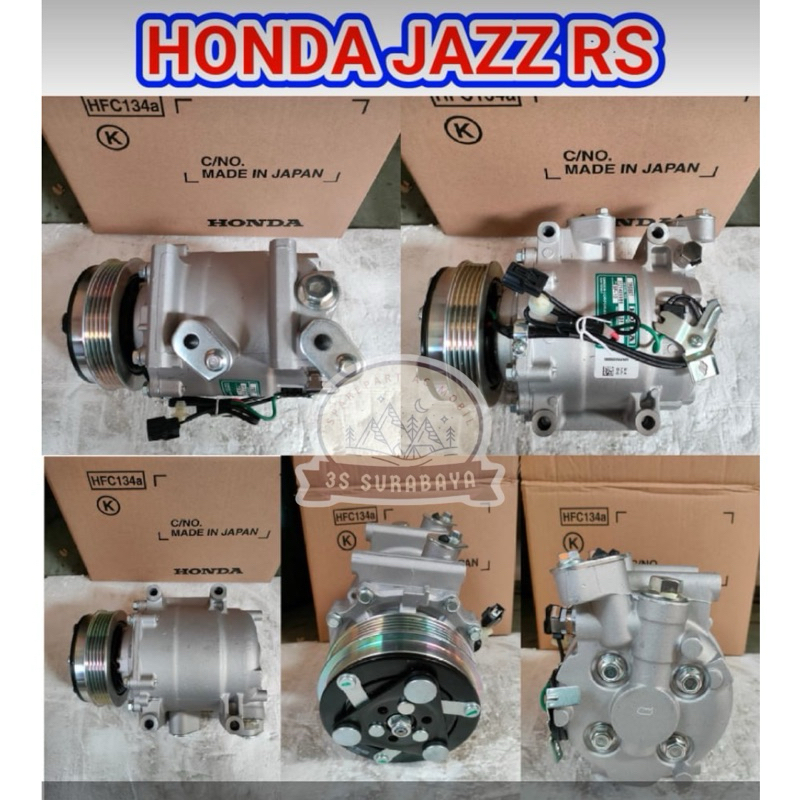 Kompresor Jazz Rs 2008-2012 New city Freed Ac mobil Honda (Baru/New) Compressor Ac mobil