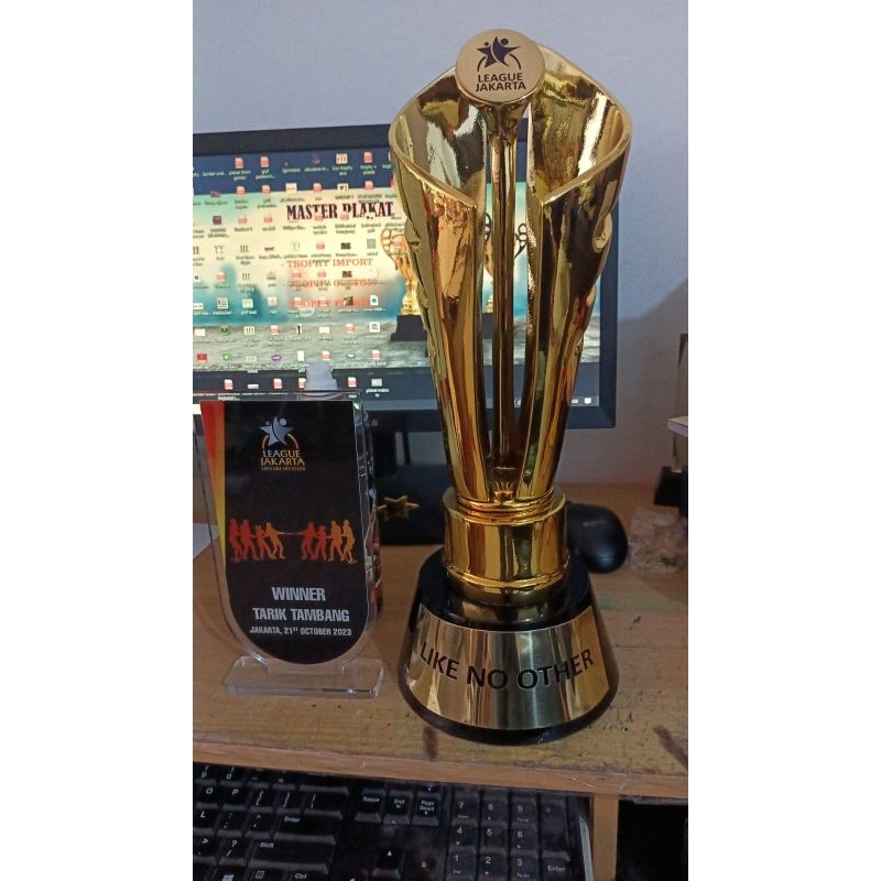 Piala Cawan | Trophy Logam | Piala Logam | Trophy Alumunium | Trophy Cup | Piala Sepak Bola